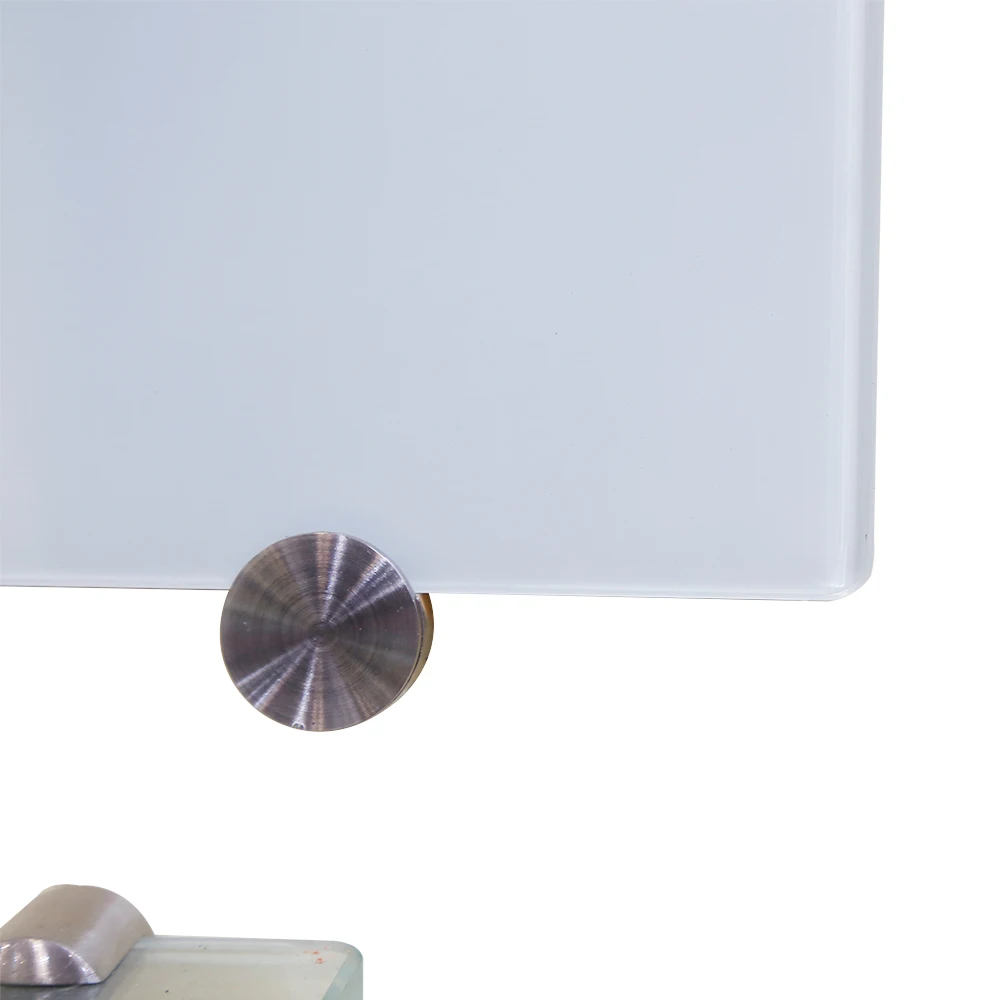 transparent tempered glass whiteboard with magnets