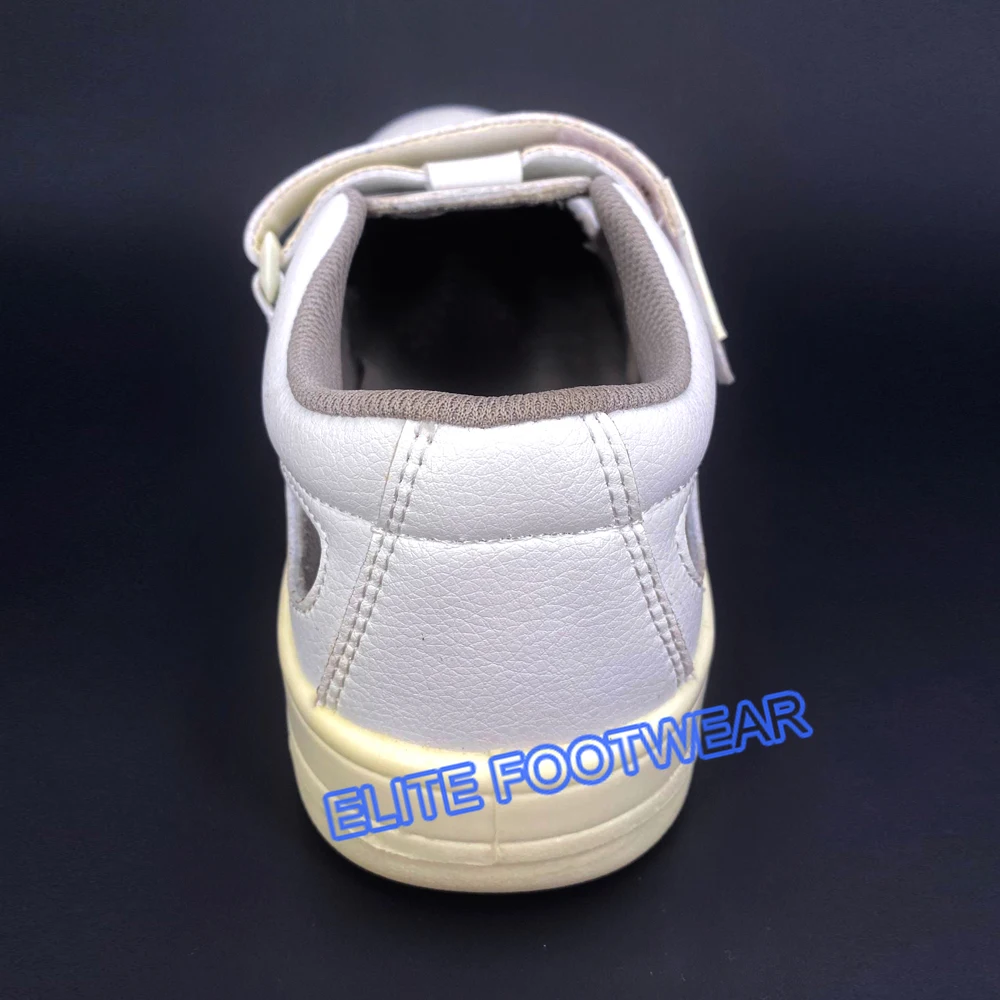 light weight safety shoes  microfiber upper  steel toe anti slip medical pharmacy nurse stylish safety shoes trabajo zapato