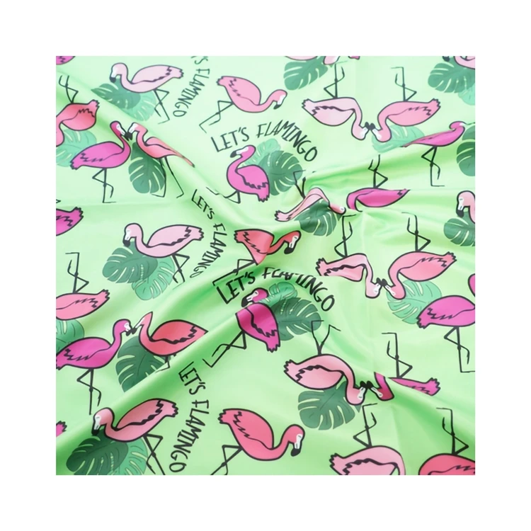 No MOQ 100% Polyester Elasticity Printing Peach Skin Fabric For Home Textile Apparel