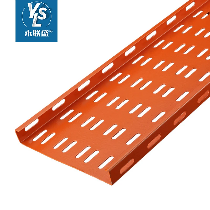 Forming machine cover electrical slotted gi perforated cable tray sizes