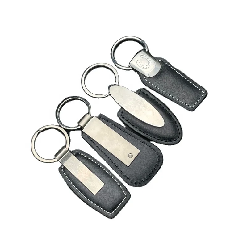 Customized Personalized Leather Keychain with Longitude Latitude Coordinates Customizable Keychain