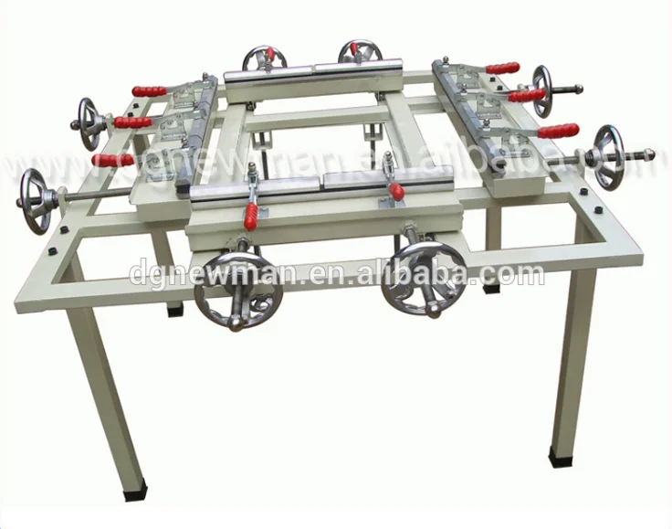 NA105 90*120CM Screen Stretching Machine frame mesh stretcher