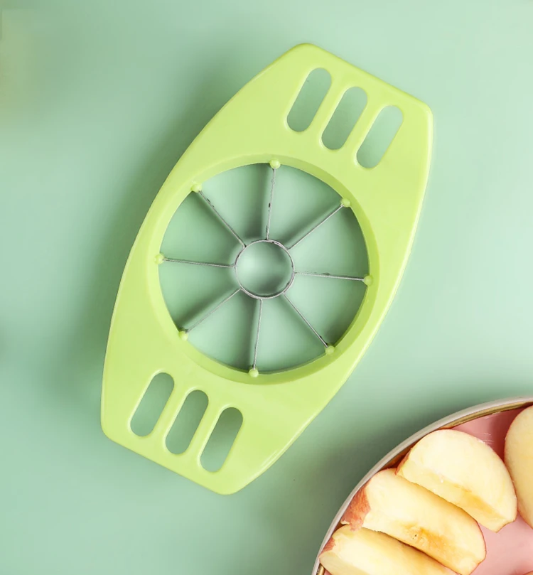Wholesale Kitchen Gadgets Stainless Steel Blade Apple Slicer Corer Fruit Cutter
