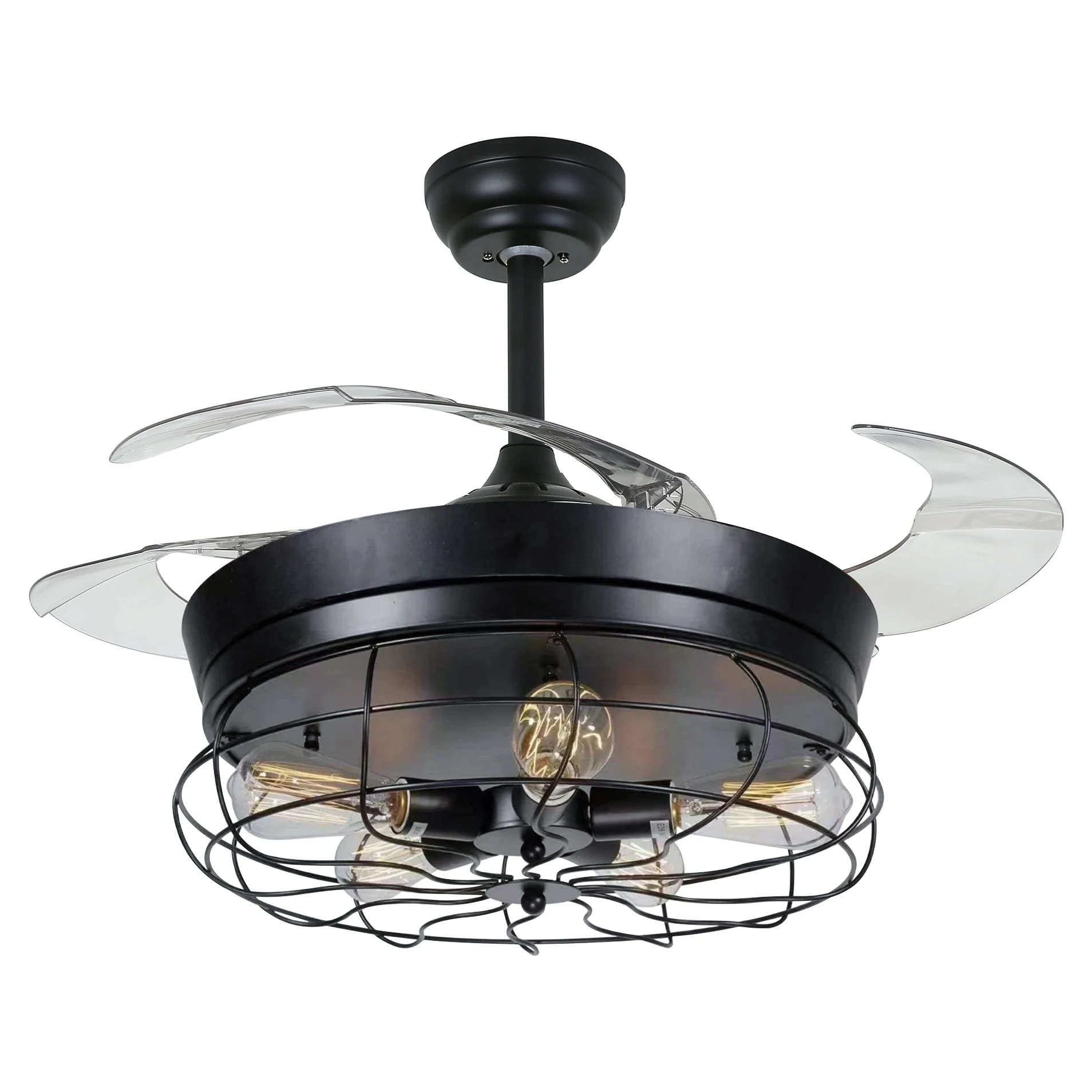 Современный дизайн Bladeless черный AC DC LED Bldc пульт дистанционного управления PCB свет и для домашнего использования промышленный потолочный вентилятор