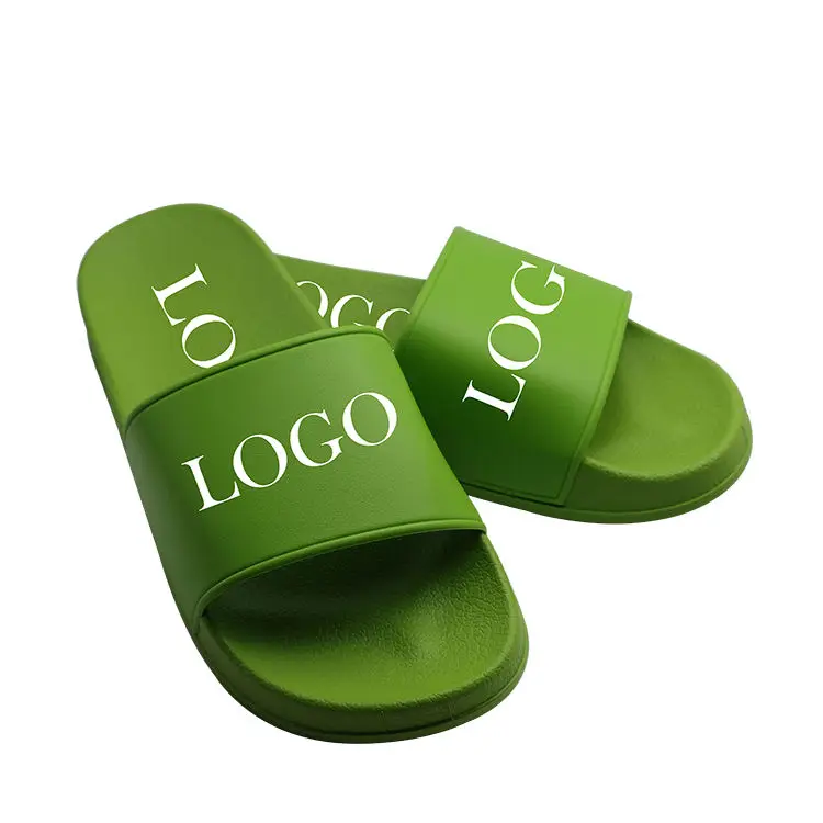 High Quality 2022 Summer Indoor Outdoor Unisex Different Colors Pvc Custom Logo Slides Slippers Men Slippers Luxury Slippers