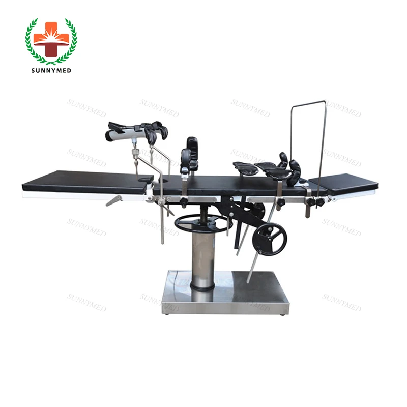 SY-I002 cheap and reliable Surgical Instruments Table Operation Theatre Bed Manual table for Operating Room