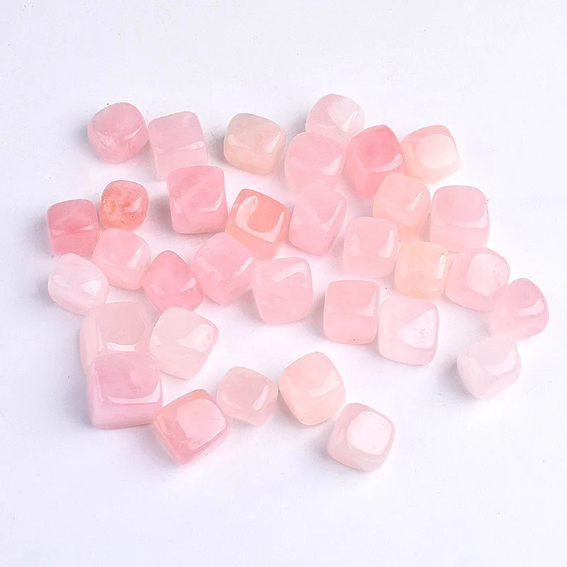 Wholesale Natural Quartz Crystal Stone Healing Bulk Rose Quartz Tumbled Stone