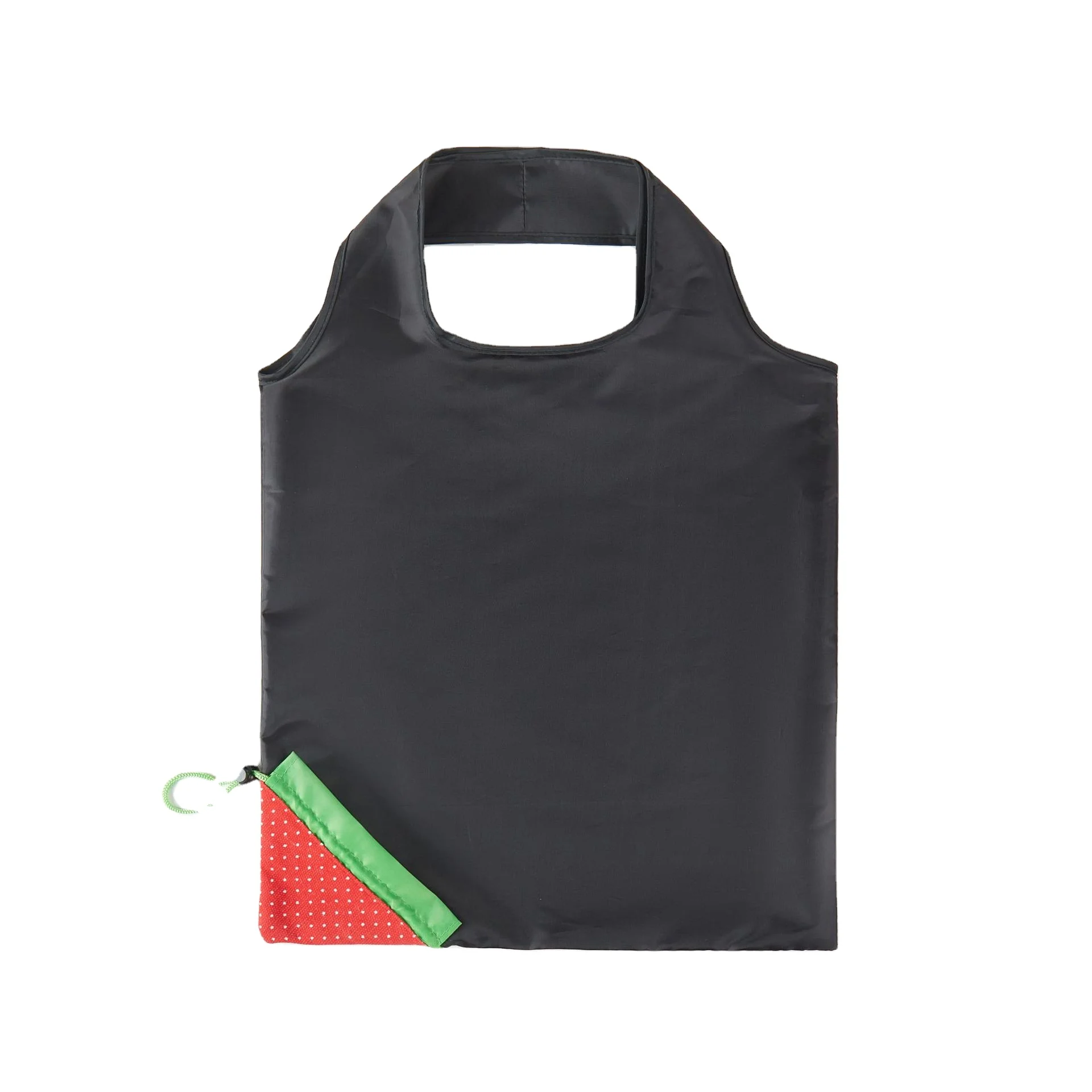Hot sale super cheap Creative Strawberry Shopping Bag Strawberry Bag Folding Environmental Storage Bag