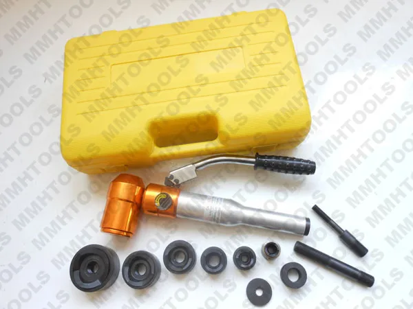 Hydraulic hole punch driver TPA-8 Jeteco tools quality hydraulic knockout hole punch tool with round hole dies set