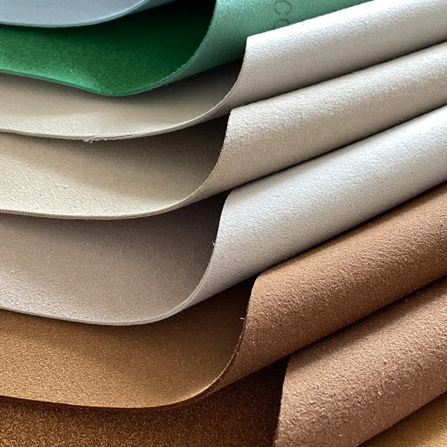 Eco Friendly 1.4mm Recycled Leather Synthetic Recycle Sustainable Leather Material Leather For Shoes