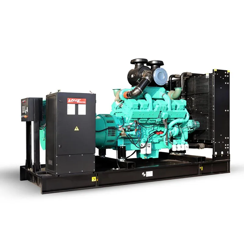Manufacturer Custom Wholesale High Performance Open Type Diesel Generator with volvo engine