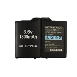 For Sony PSP 110 Console 3.6V1800mAh Rechargeable Batteries Replacement Battery For PSP1000 Gamepad