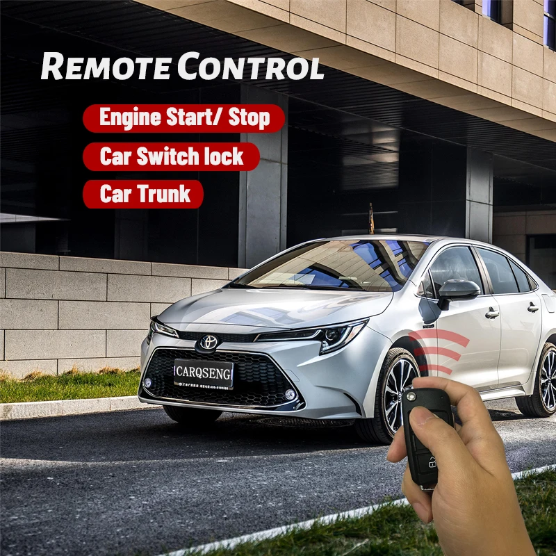 Universal Electric Shock Remote Engine Start Security System Car Alarms