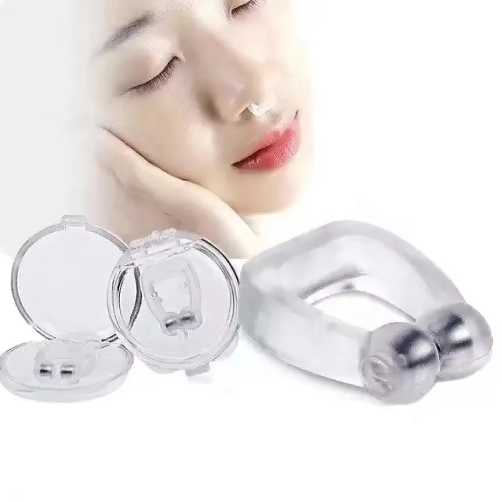 Anti Snoring Magnetic Devices,Silicone Magnetic Anti Snoring Nose Clip