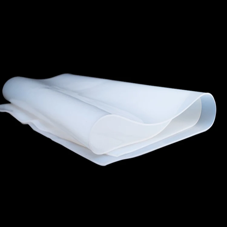 Food Grade Silicone Rubber Sheet High Temperature Heat Resistant Transparent Mat Pad Cushion Eco-Friendly Factory 1000*1000*1MM