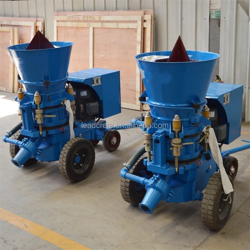 China manufacture variable frequency refractory shotcrete  gunning machine for sale