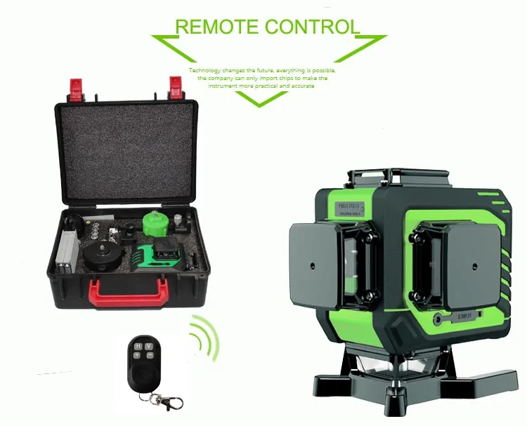 TG707 Green Beam Rotary Self-Leveling 360 Degree Horizontal&Vertical 16 Lines Laser Level 4d/TEGU 4D Laser Level/green Level