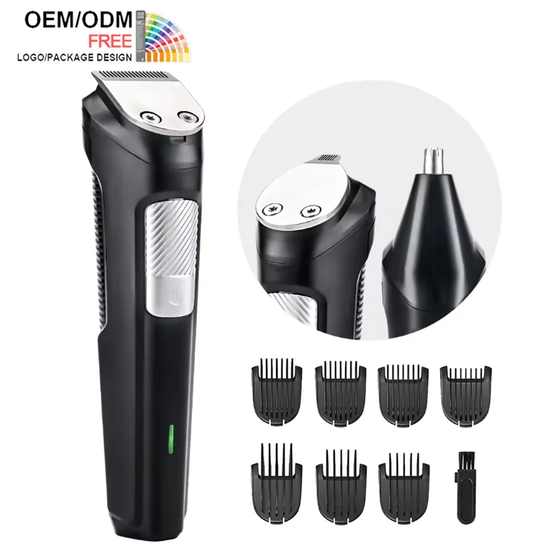 Pritech Multifunctional Nose Hair Trimmer 3-in-1 Electric Hair Trimmer Kit for Mens grooming kit