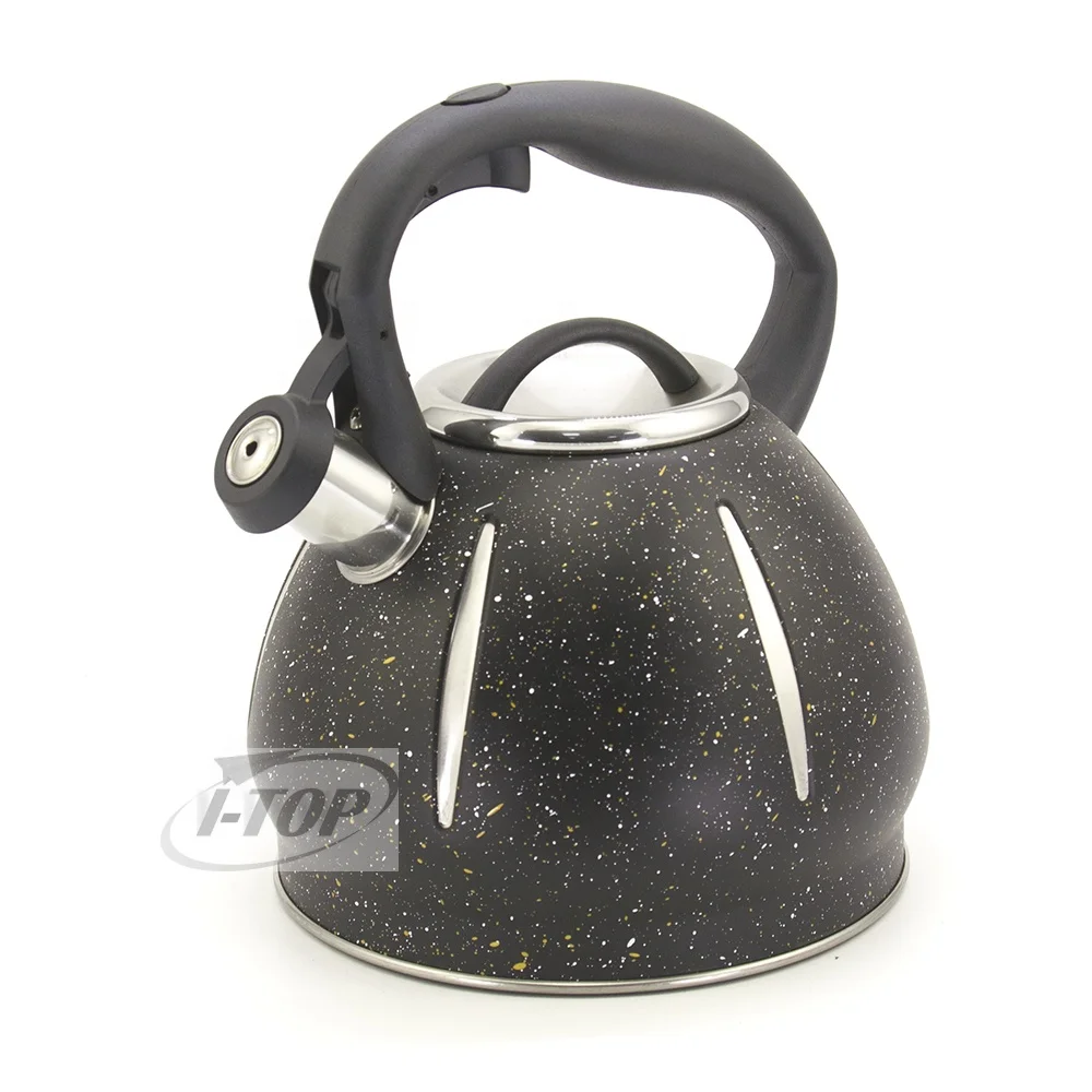 LFGB Hot sale stainless steel whistling stovetop tea kettle