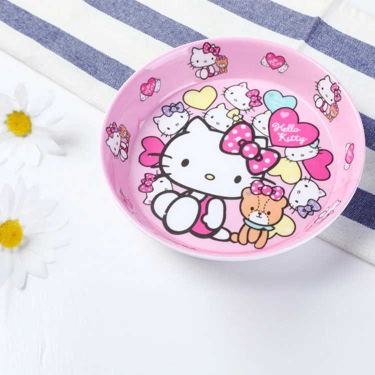 New cartoon stitch Mickey Minnie cute creative dishes tableware kitchen supplies