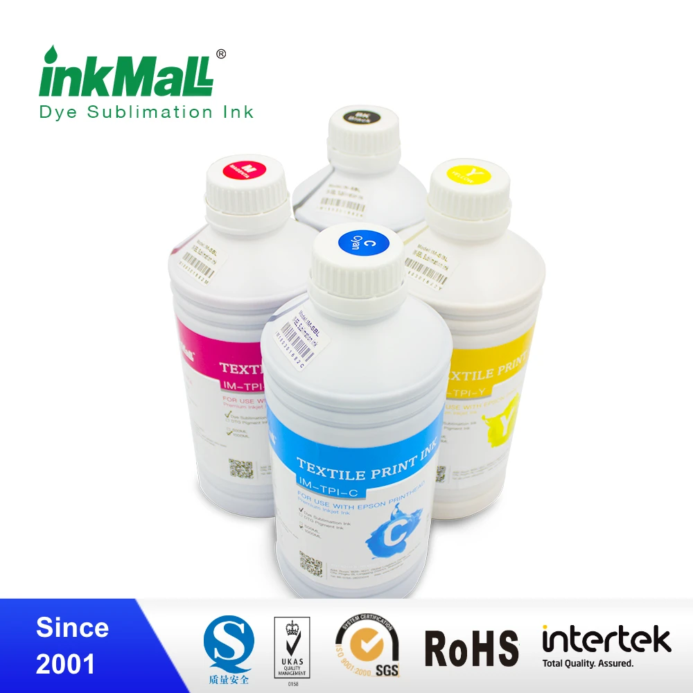 China suppliers bulk heat transfer sublimation ink for Epson Hp Canon inkjet printer