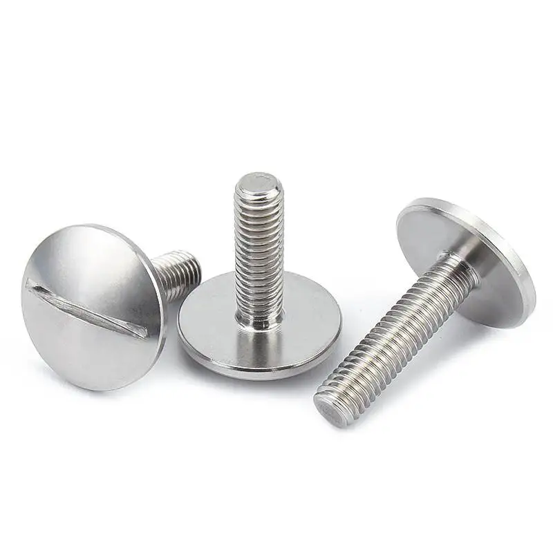 M2 - M10 Stainless Steel 304 Large Round Head Slotted Machine Screw