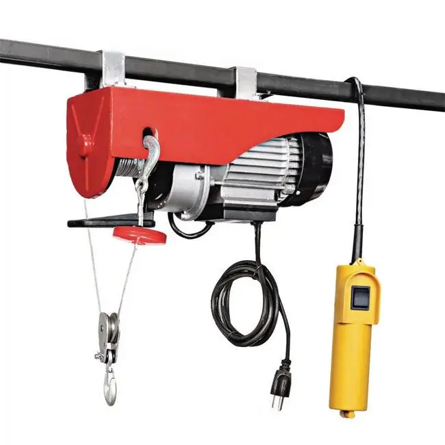 Popular 230V PA600 Mini Electric Wire Rope Hoist Electric Winch Crane