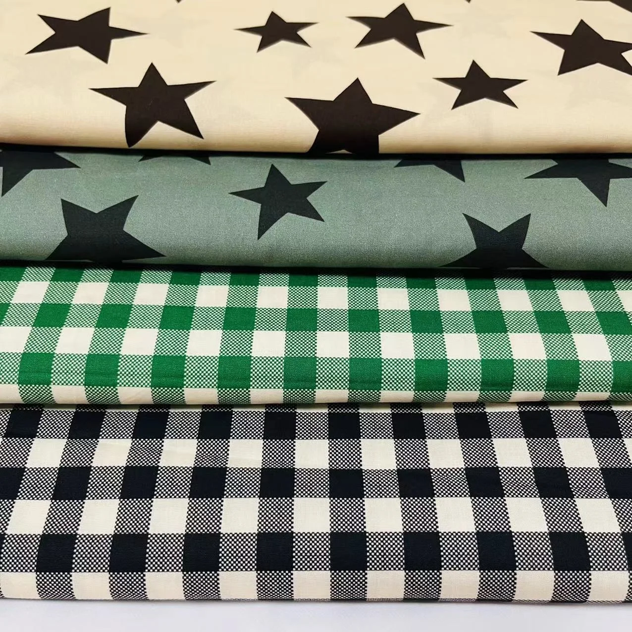 custom girl kids cotton print thong  panties eco printed floral Rabbits fabric for baby clothing dress skirts blouse