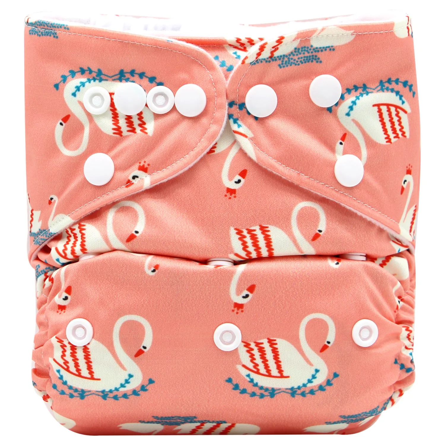 Amazing Baby Cotton Cloth Diapers with Insert Reusable Cloth Nappy
