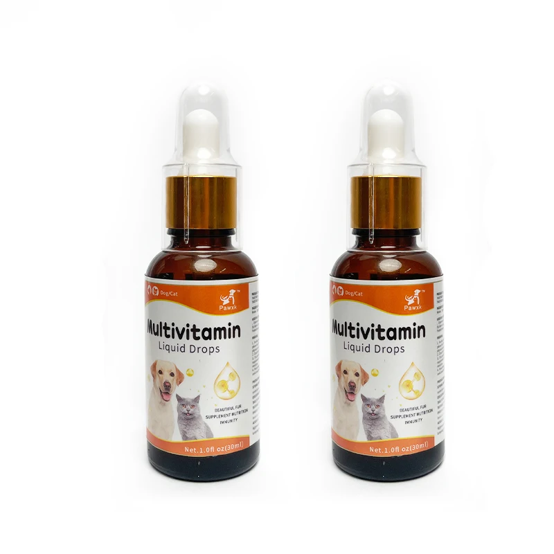 Natural Multi-action Pet vitamin Natural glucosamine liquid drops multivitamin supplement for dogs and cats