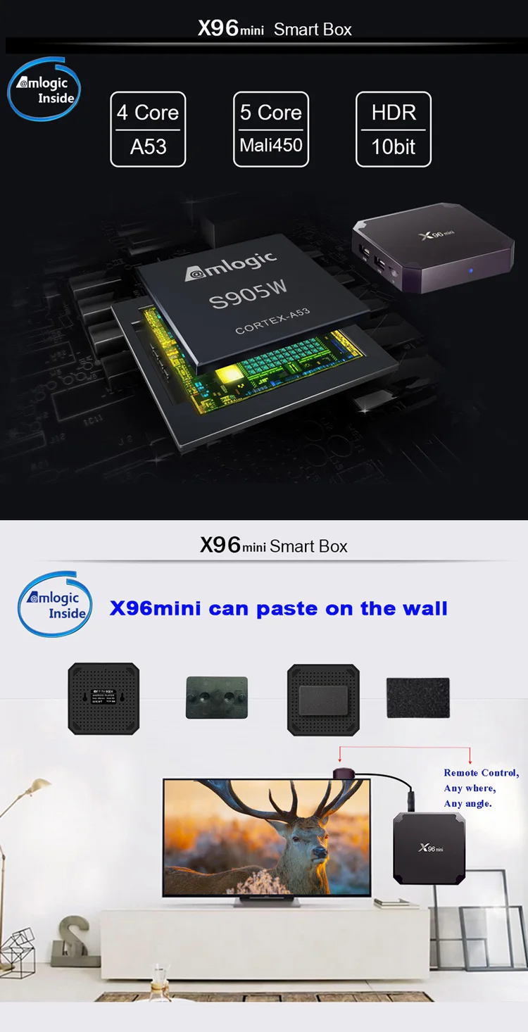 4K Livego четырехъядерный Android 10 TV BOX Amlogic S905W X96mini с ИК-пультом дистанционного управления LIVEGO 5G приставка