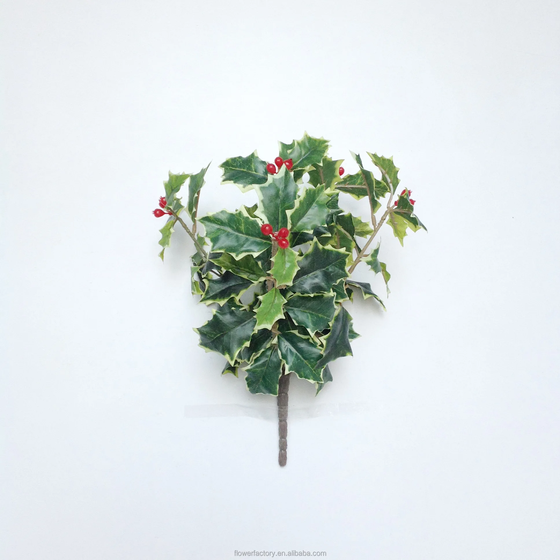 11 Inches Holly Berry Bush Christmas Decoration