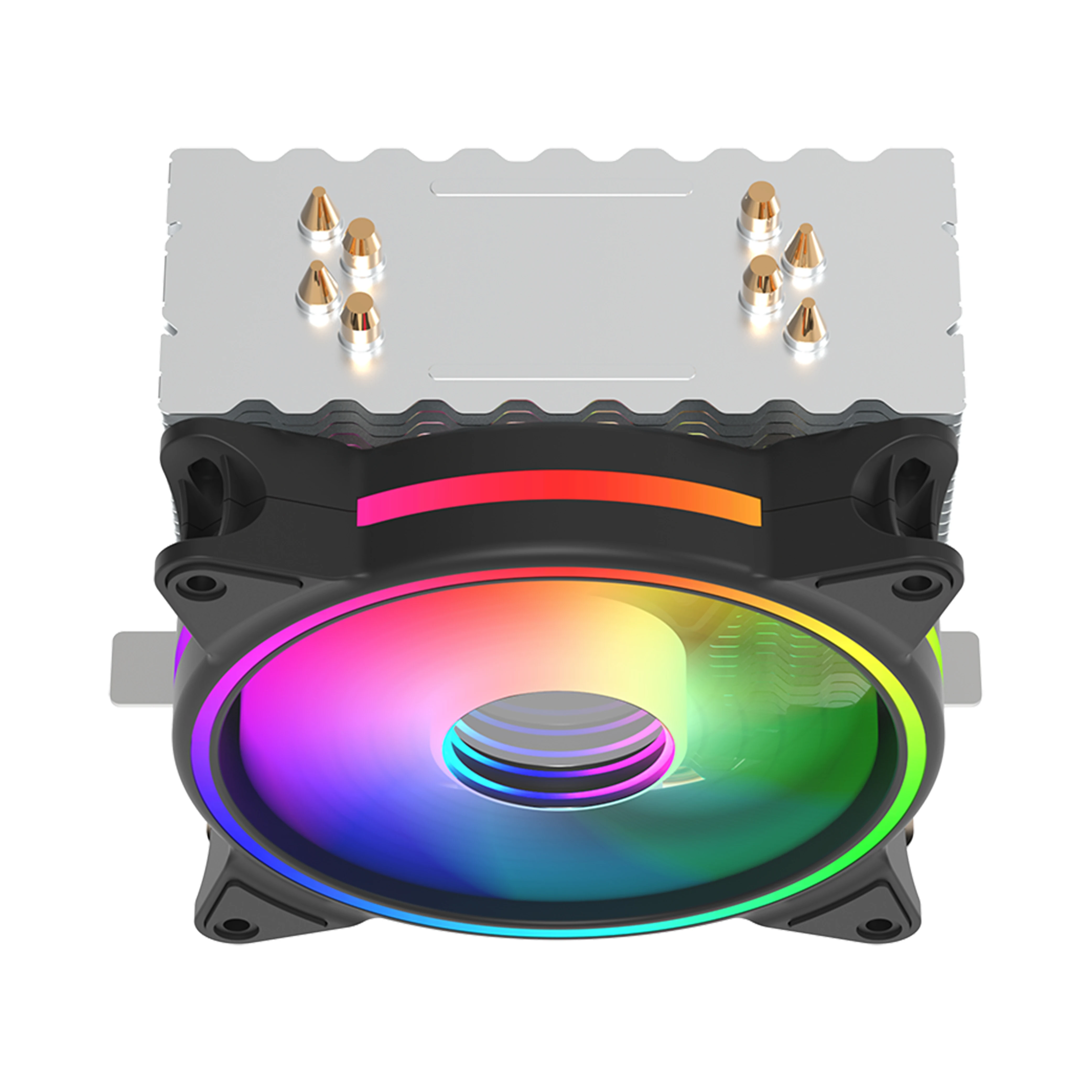 Custom 120mm RGB/ARGB CPU Cooler Liquid PC Cooling Fan PWM Fans with ARGB Features