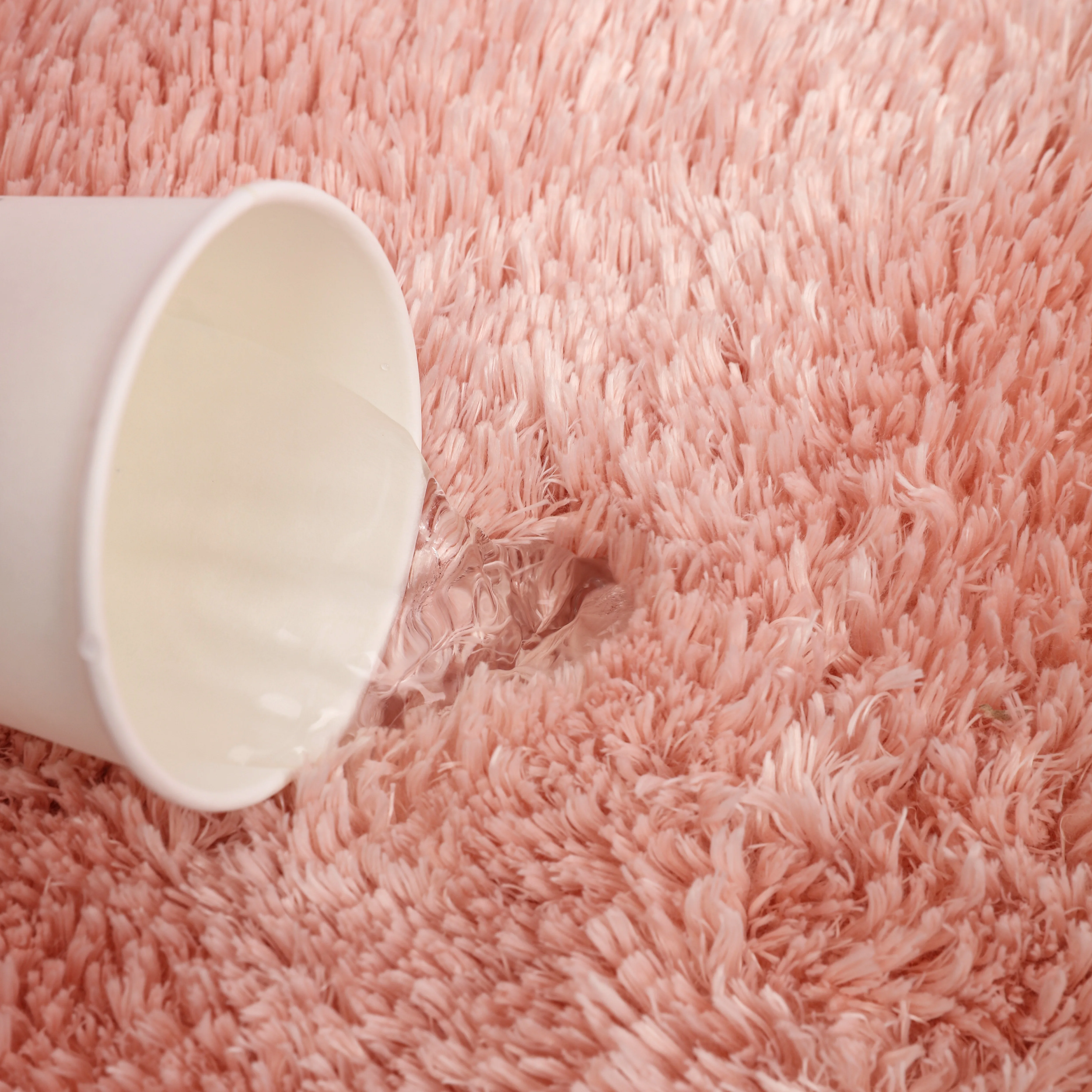 
Pearl Yarn Microfiber Polyester Fabric Tufting Rugs Non Slip Bathroom Carpets 