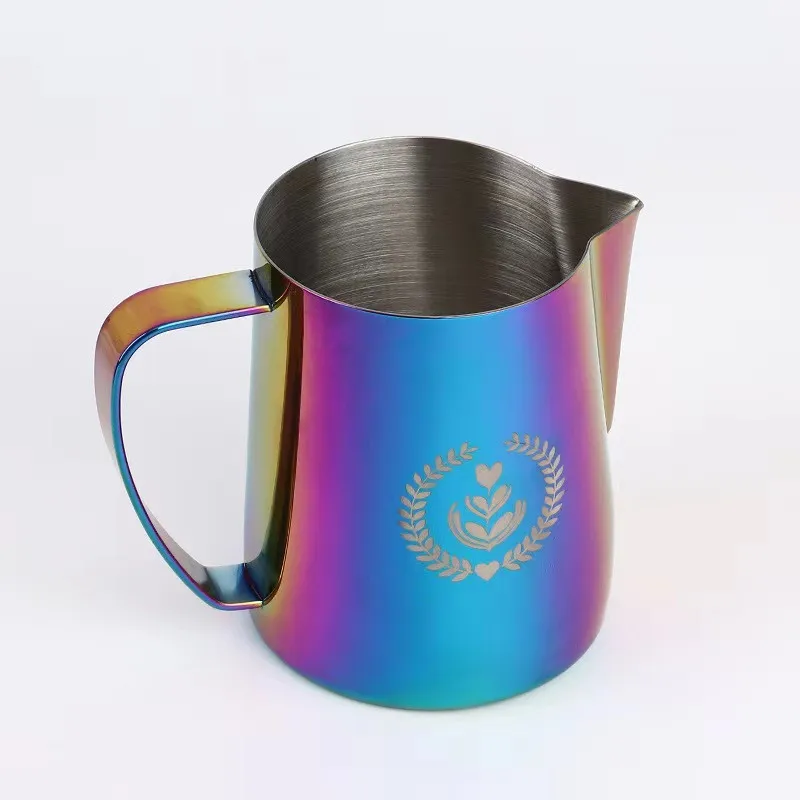 Hot sellers 2022 wholesale 304 Stainless Steel Milk Frothing Pitcher, 12 oz (350 ml), Coffee Milk Frothing Jug