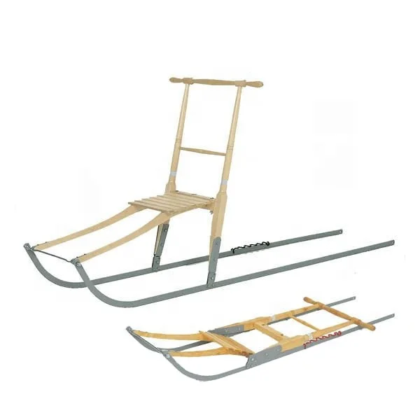 Kids N Adult Foldable Kicking Sledge Kicksled Dog Kick sled