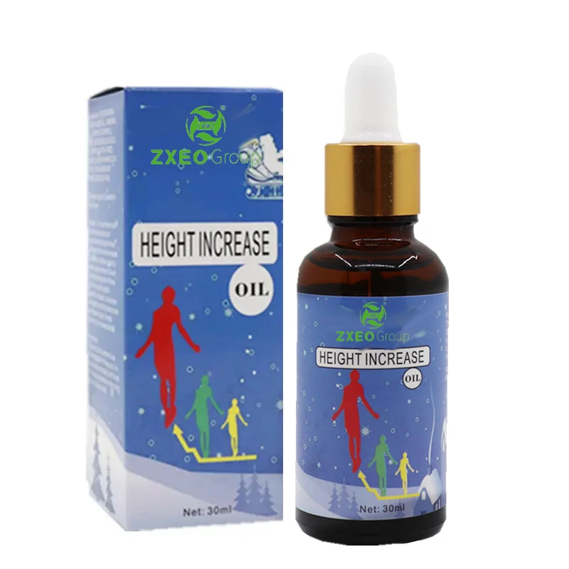 Wholesale private label natural hight growth oil herbal soothing foot health care essential oil increasing height growth oil