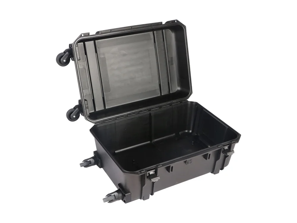 durable carrying compound bow case plastic shockproof protect arrow boxes custom foam