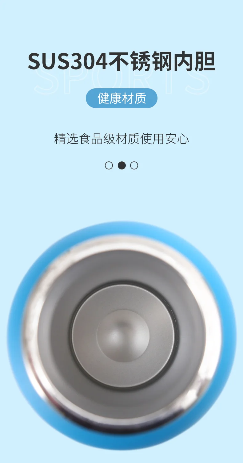 Custom Logo Vacuum Insulation Stainless Steel Cold and Hot Water Bottle Label Printer