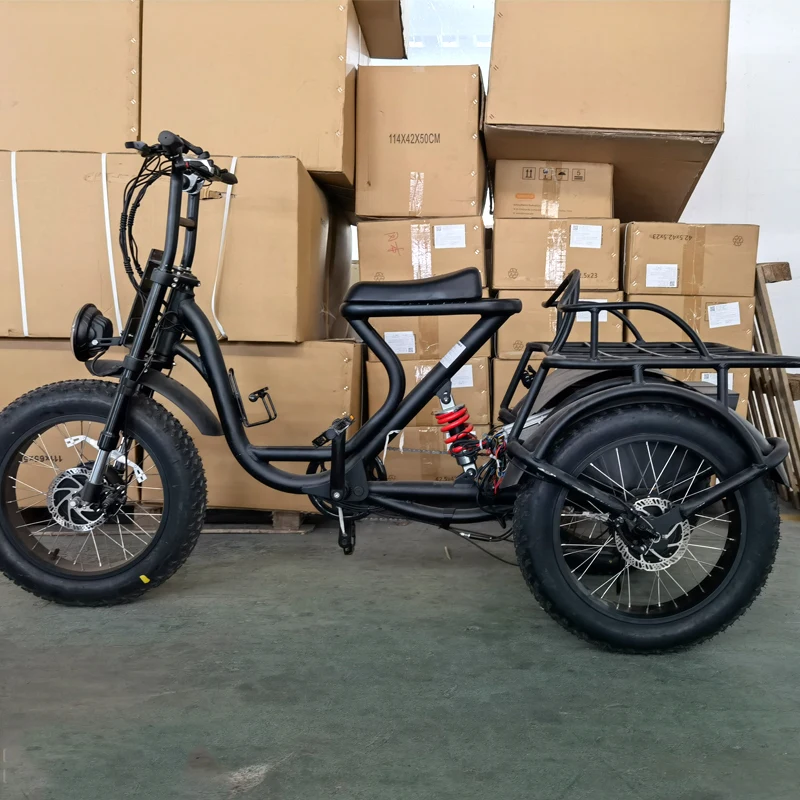 Полноприводный удар scootersfoot скутеры жира trie грузовое транспортное средство 60v высокомощный литиевый аккумулятор 20 дюймов нагрузки для электрического