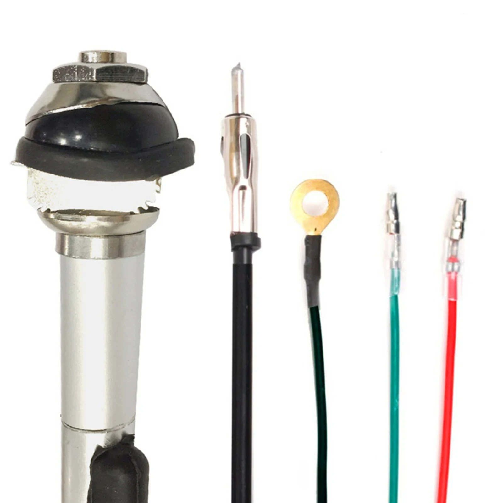 Telescopic Car Antenna Automatic Telescopic Radio Antenna Modification Kit 12V External Car Antenna Car Replacement