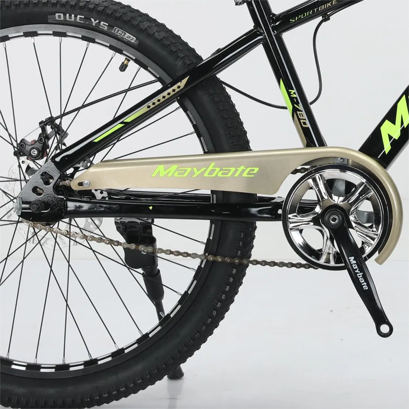 XUANYI High-Carbon Steel Road Mountain Bike Popular Colorful Single Speed Ordinary Pedal Disc Brake