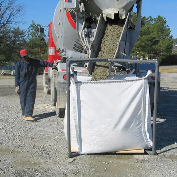 1 Ton Raffia Big Bags PP Super Sacks Strong Durable 1000kg Jumbo Plastic Bags With Liner Fibc Jambo Bag Manufacturer