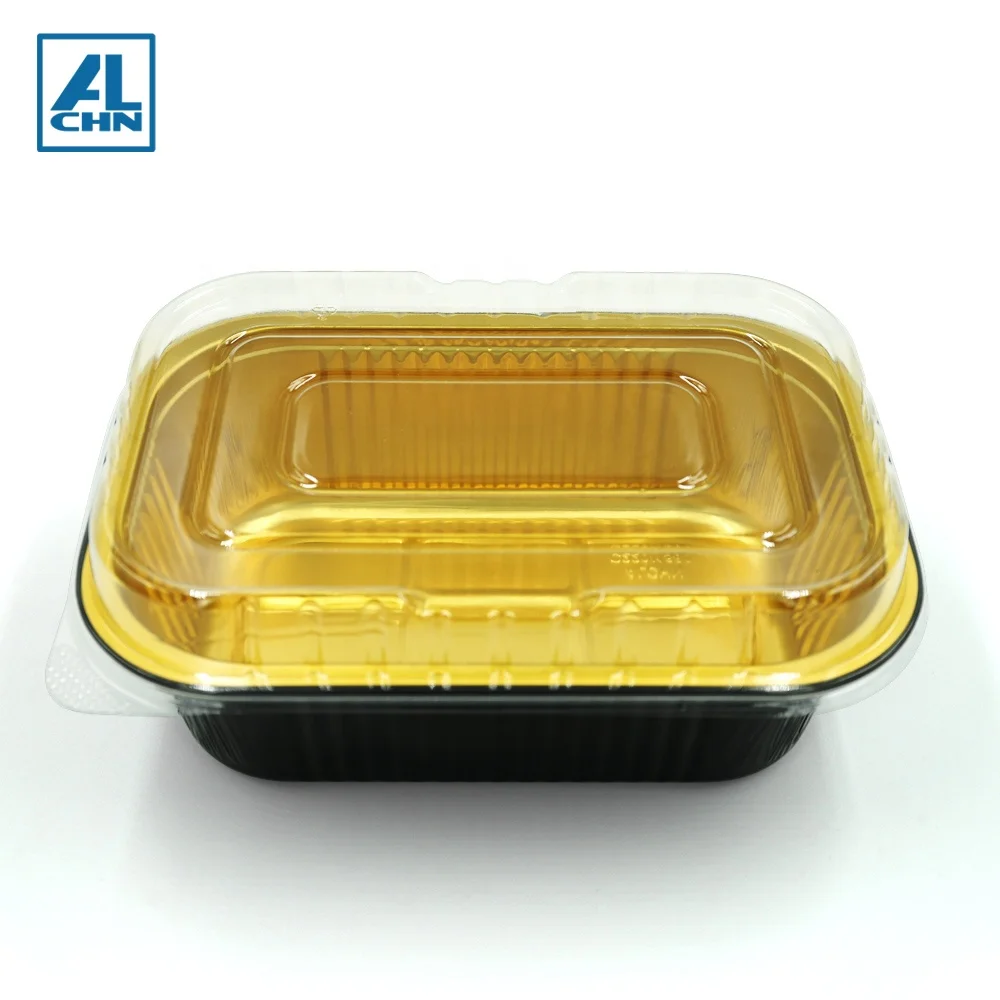 1580ml/53oz  Wholesale foil containers fast food packaging Eco-friendly aluminum foil containers for takeaway
