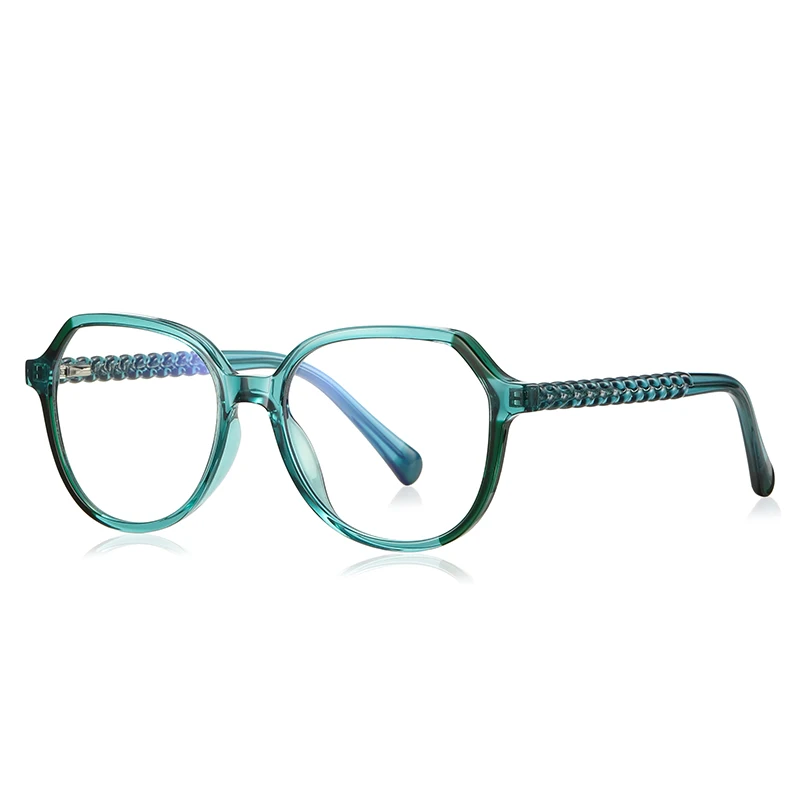 TR Geometric Blue Light Blocking Glasses For Men,Gaming Glasses Anti Blue Light Blocking,Anti Blue Light Block Glass