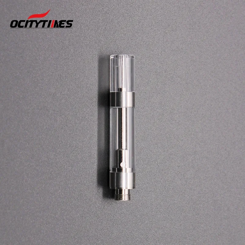 
PC tube packaging Ocitytimes empty 0.5/1.0ml ceramic coil cartridge C10 vaporizer 510 vape pen 