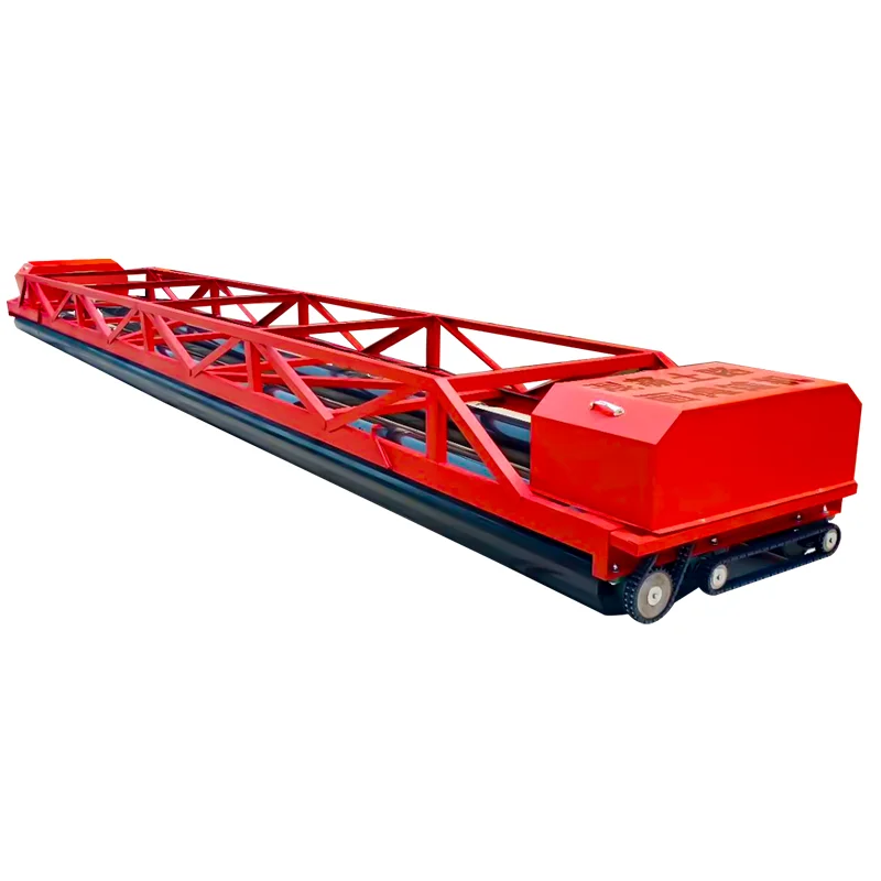 
Construction Machinery Manual Mobile Concrete Placing Boom Concrete Spreader road construction use concrete vibrator roller 