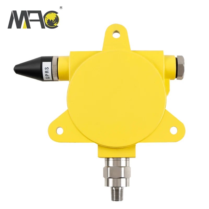 Macsensor battery powered 4G LORA GPRS gsm wireless water pressure transmitter sensor