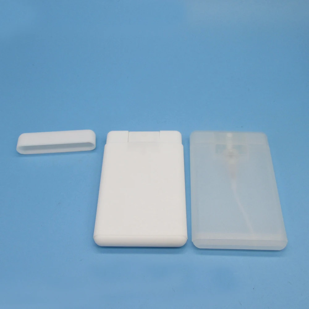 Empty Pocket Size 15ml 20ml Credit Card Spray Bottle For Perfumes