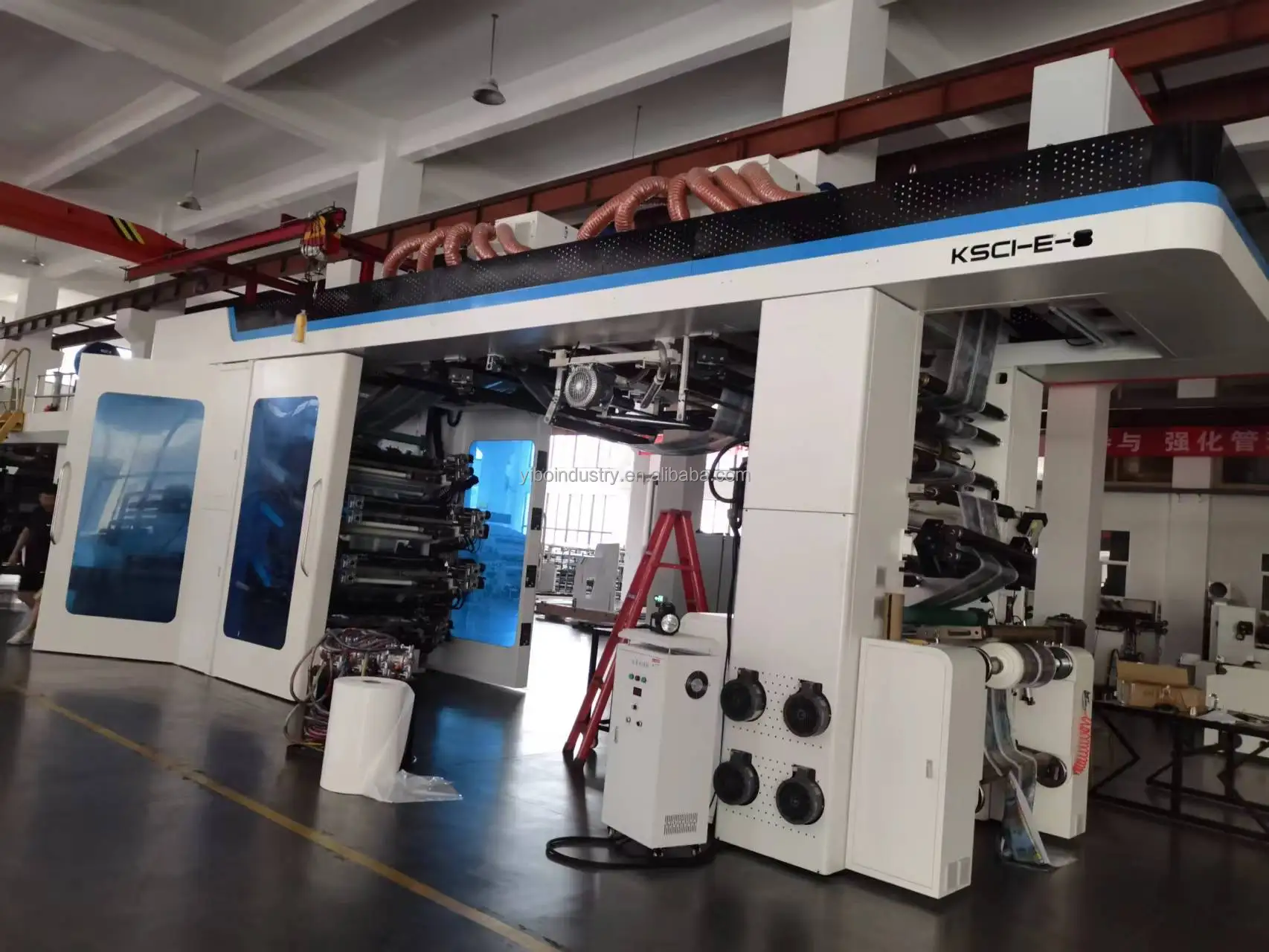 High quality central drum CI semi-servo type 6 colors paper cups/plastic flexographic printers/flexographic printing machine